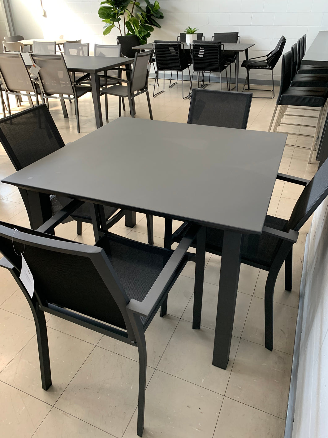 Outdoor 5pc Square Dining Setting