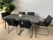 Load image into Gallery viewer, Outdoor 7pc Dining Setting - Cushioned Chairs
